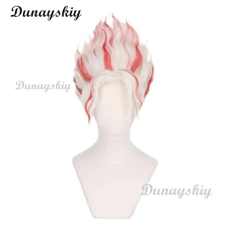 Dandadan Okarun Ken Takakura Cosplay Costume Wig Mask Turbo Granny Powers Black Collar Uniform Curly Hair Halloween Customized