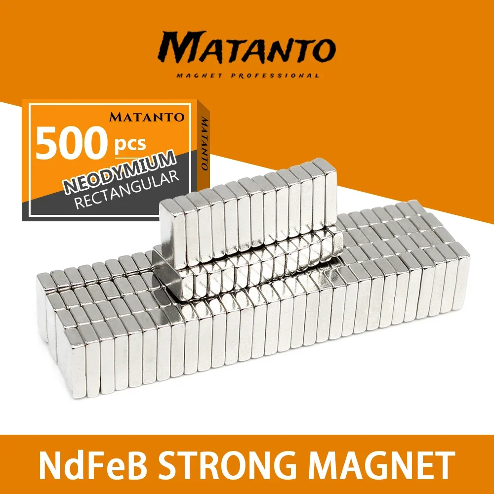 

20/50/100/200/300/500PCS 10x4x2 Block Rare Earth Magnet Strong N35 Quadrate Magnets 10x4x2mm Permanent Neodymium Magnet 10*4*2