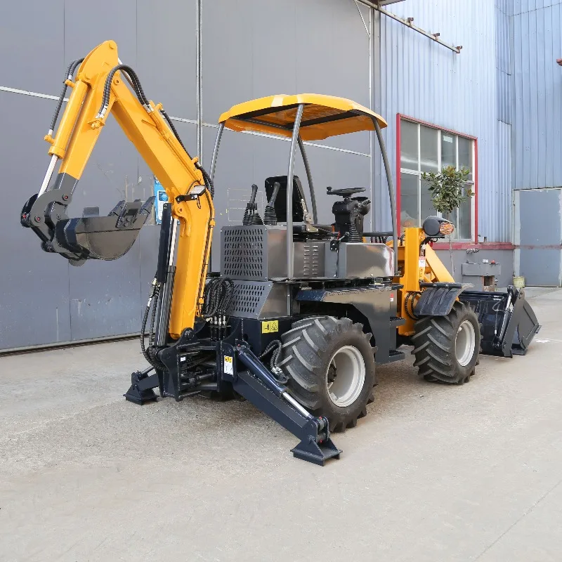 Highly Flexible Four-Wheel Drive Dual-End Orchard Busy Loader Dual-Sided Product Type