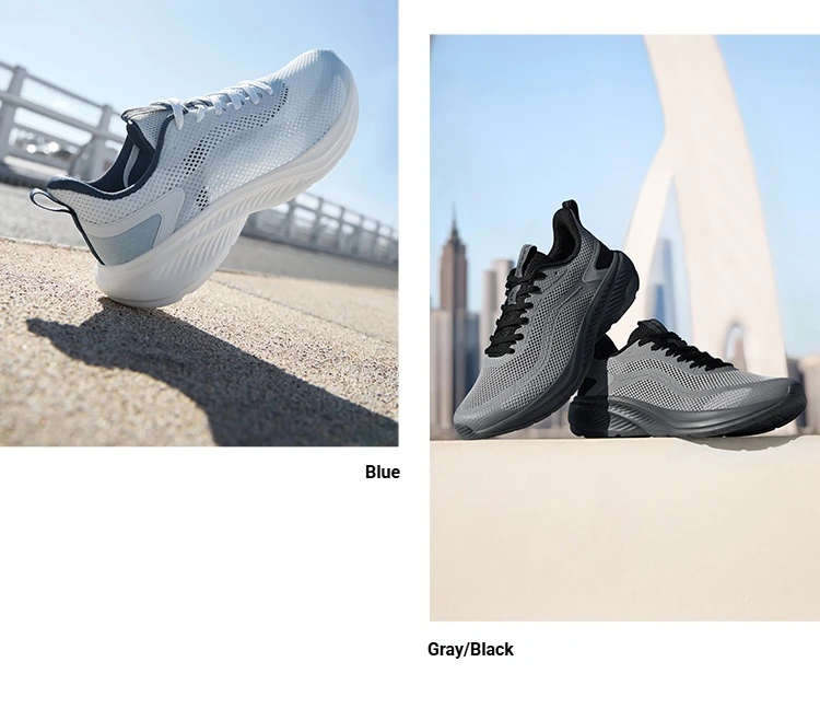 361 Degrees Fengye 1.0 SE Verschleißfeste, bequeme, stoßdämpfende, leichte, stabile, atmungsaktive Herren-Jogging-Sneaker 672612223F – Detail 10