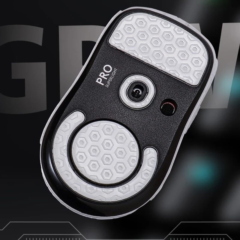 1 plecak łyżwia myszy ślizga stóp podkładka myszy naklejka do myszy GPROX superlight okrągły zakrzywione krawędzie stopy f19e