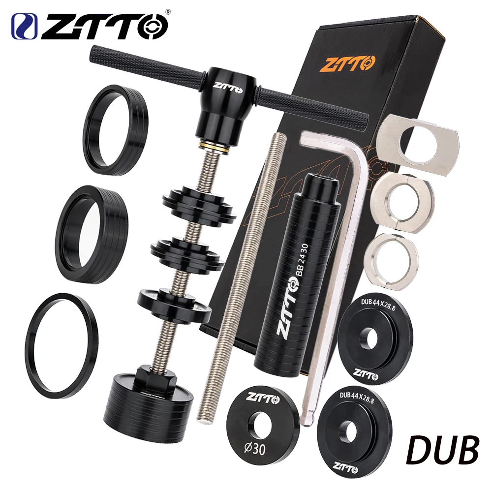ZTTO Bicycle Bottom Bracket Bearing Remove Install Tool MTB Road Bike BB Press Fit 24mm 30mm BB86 BB30 BB92 PF30 DUB Repair Kits image 3