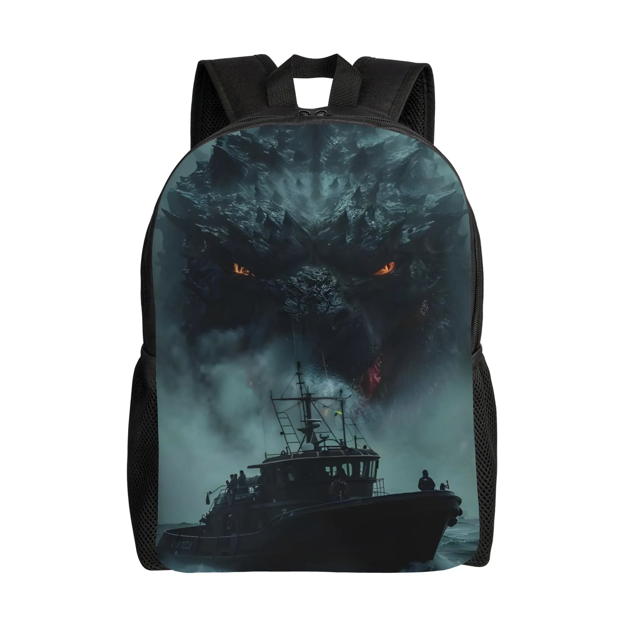1Piece The King Emerges New School Year College Bag Godzilla Office Staff   Backpack