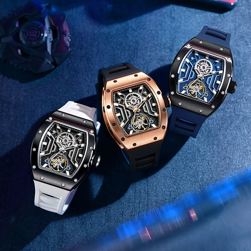 Lovely Watch for Lover Manual winding Automatic Mechanial Boy Friend Couple Husband Gift Brother Birthday Also Good for Girl