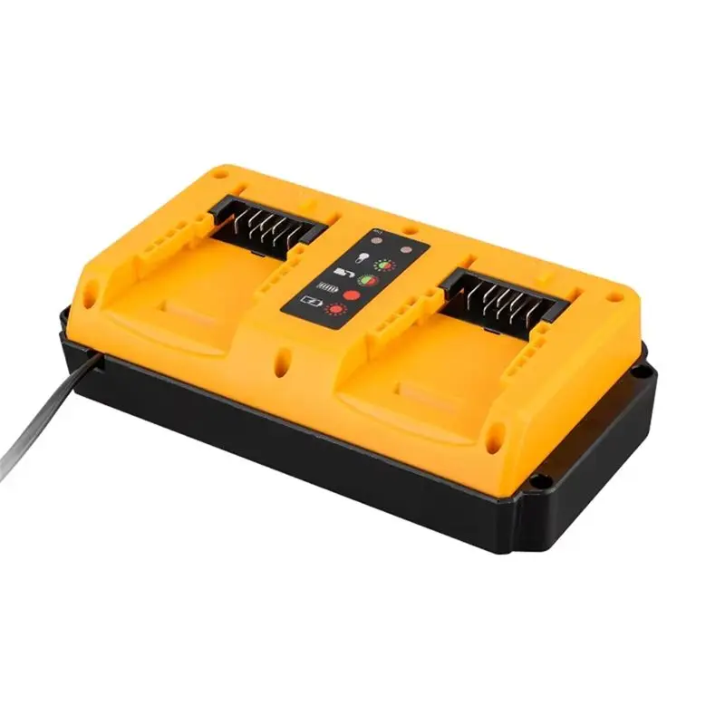 

A25I-Portable Dual Port Fast For 18V-20V Lithium Battery Rechargeable DCB207 DCB206 DCB204 DCB203 US Plug