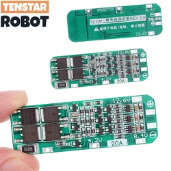 3S 20A Li-ion Lithium Battery 18650 Charger PCB BMS Protection Board For Drill Motor 12.6V Lipo Cell Module 59x20xmm