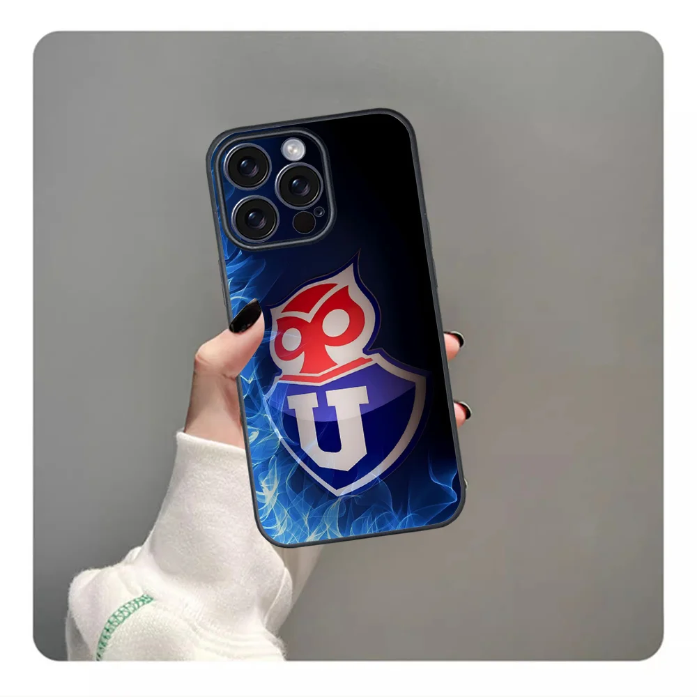 Chile University Logo Phone Case For iPhone 16 15 14 13 12 11 PRO MAX PLUS Mini TPU Soft to  Skin-friendly case