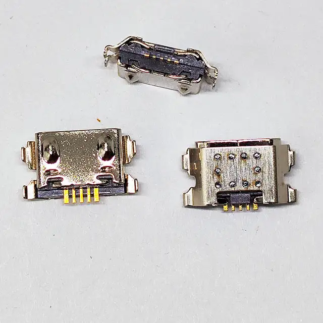 100 sztuk dla Samsung Galaxy A01 A015F DS A015V/M01 M015 M015F/A03 Core/A032F Złącze Micro USB Port ładowania Gniazdo wtyczki dokującej