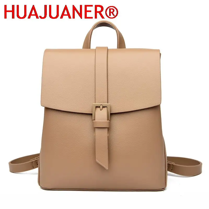 Genuine Brand Soft Leather 3 Layer Women Backpack Fashion 2023 Women Backpacks Women\'s Leather Backpacks Female School Back pack