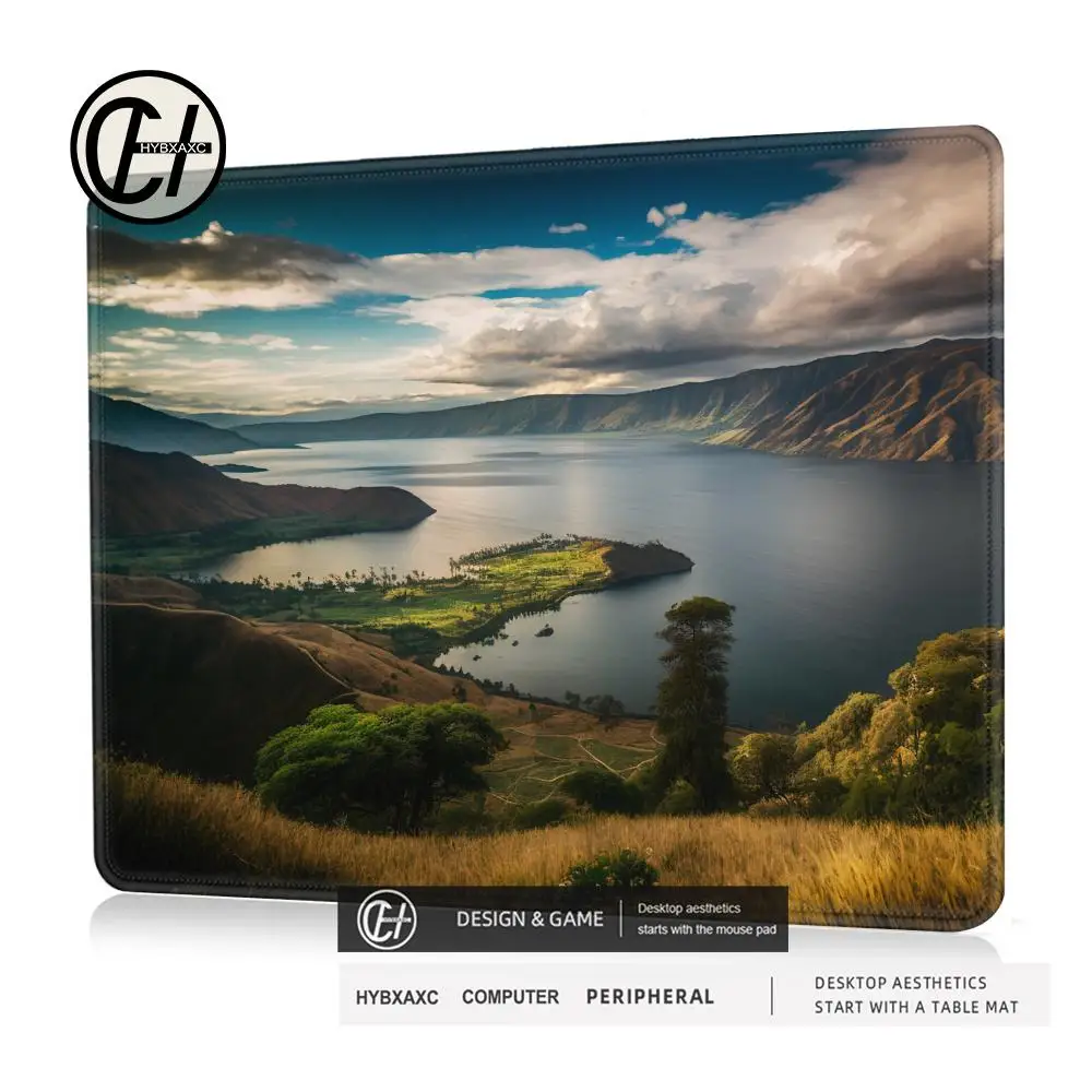 Nature Landscape New Computer Mouse Pad Lovely Gamer Natural Rubber Anti-slip Art Carpet Office Decoration MousePad