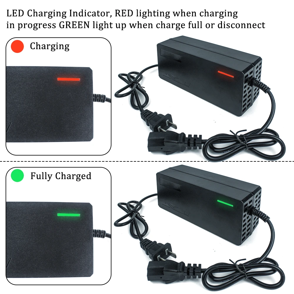 Sodium Battery Charger 64V 2A for 16S 48V NA ion Battery Pack SIB Battery Chargers