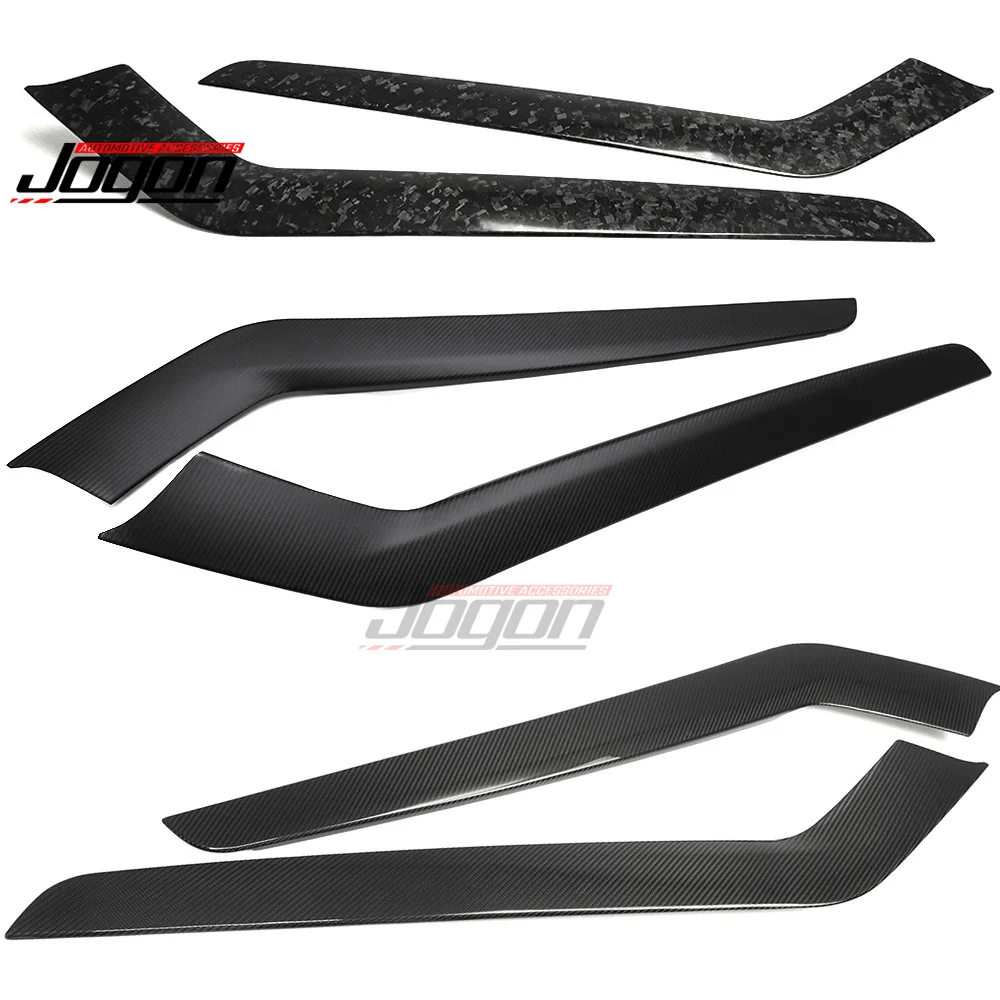 For Tesla Model 3 2024+ Carbon Fiber Car Interior Central Console Gearbox Shift Side Panel Cover Sticker Trim Accessories