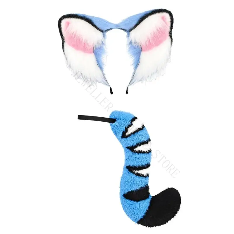 R7UF Halloween Costume Hair Band for Holiday Animal Styling and Role-Play 2