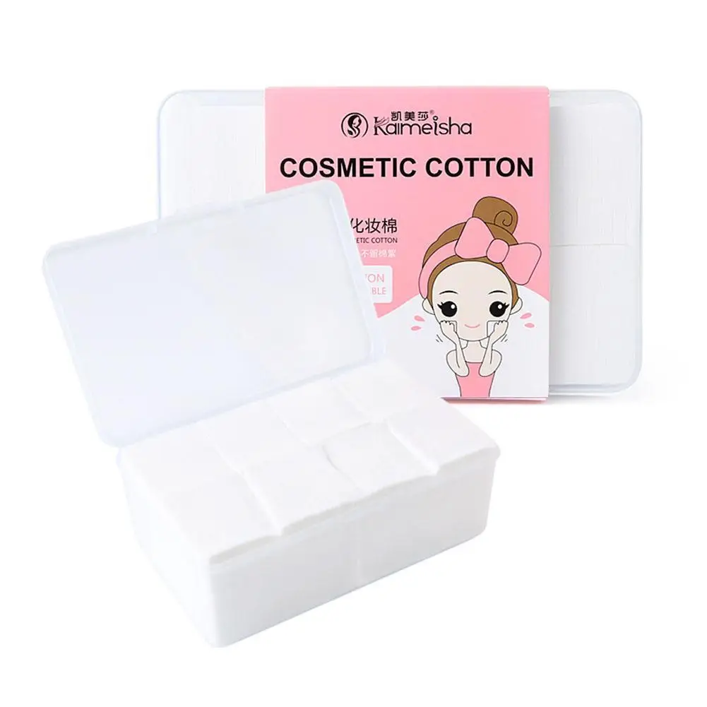 1000 Pcs Gauze Cotton Pads Makeup Accessories Facial Puff Remover White Practical