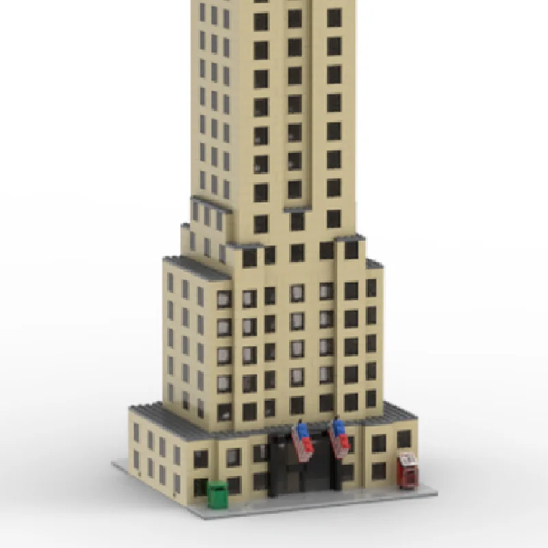 2342 PCS City Luxury Building Modular Building Blocks Modern Landmark Architecture Model Display Toys Kid Assembly Birthday Gift