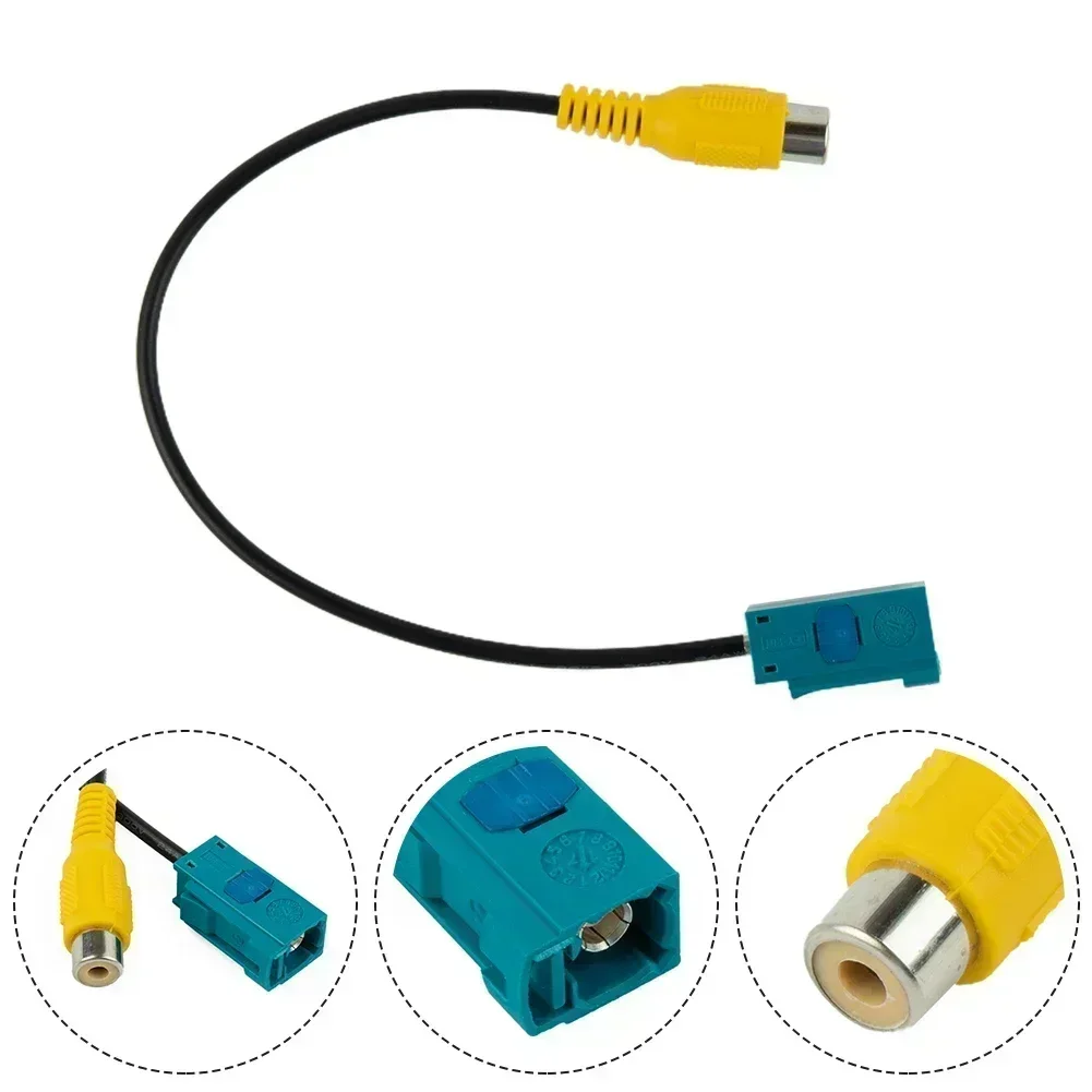 Video Cable Adapter For Mercedes Comand PCM 2.1/PCM 3.0/NTG2.5/NTG4 For Ford Camera Video Connection Cable Parking Adapter