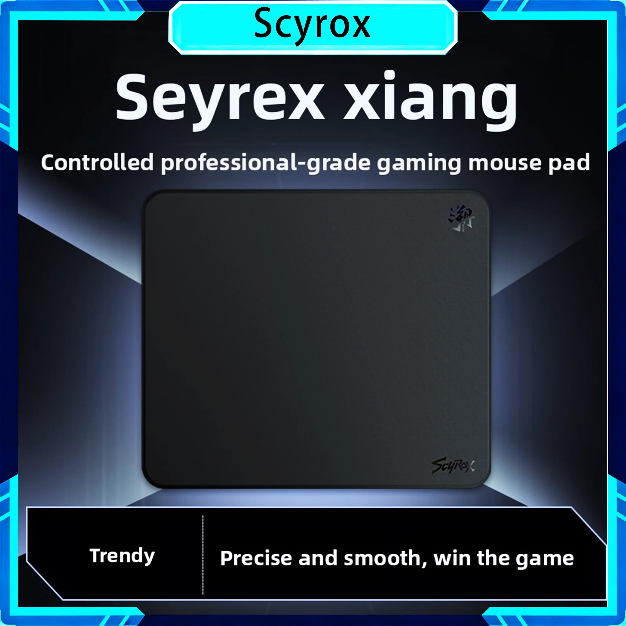 

Scyrox Su Pro Gaming Mouse Pad Control Surface Fine Micro-Woven Cloth Mousepad For FPS CS2 Valorant Esports Anti-Slip Desk Mat