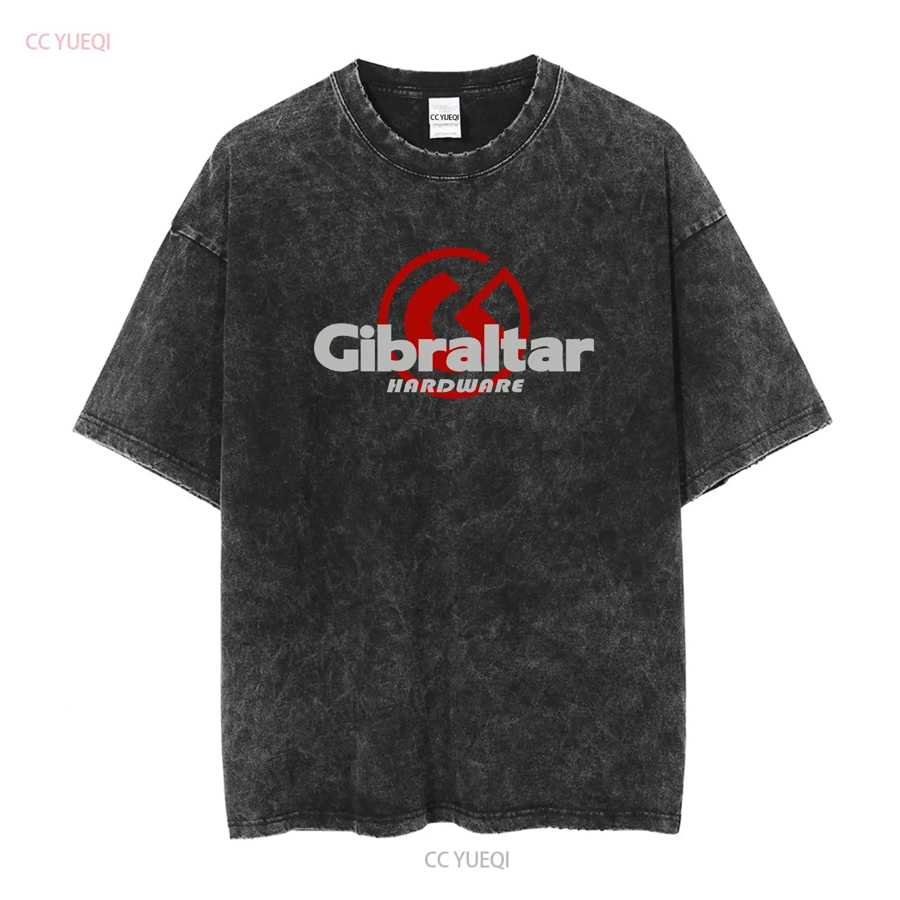 جبل طارق حامل الصنج شعار الأجهزة الموسيقى تي شيرت Sz S M L XL XXL خمر غسلها تنوعا أنيق مصمم الملابس تنفس #2