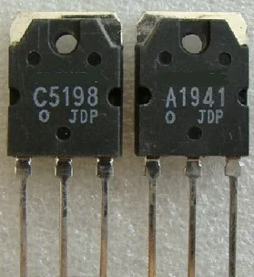 2SA1941 2SC5198 A1941 C5198 TO-3P  ROHS ORIGINAL 5+5 10PCS/lot  Free Shipping Electronics composition kit