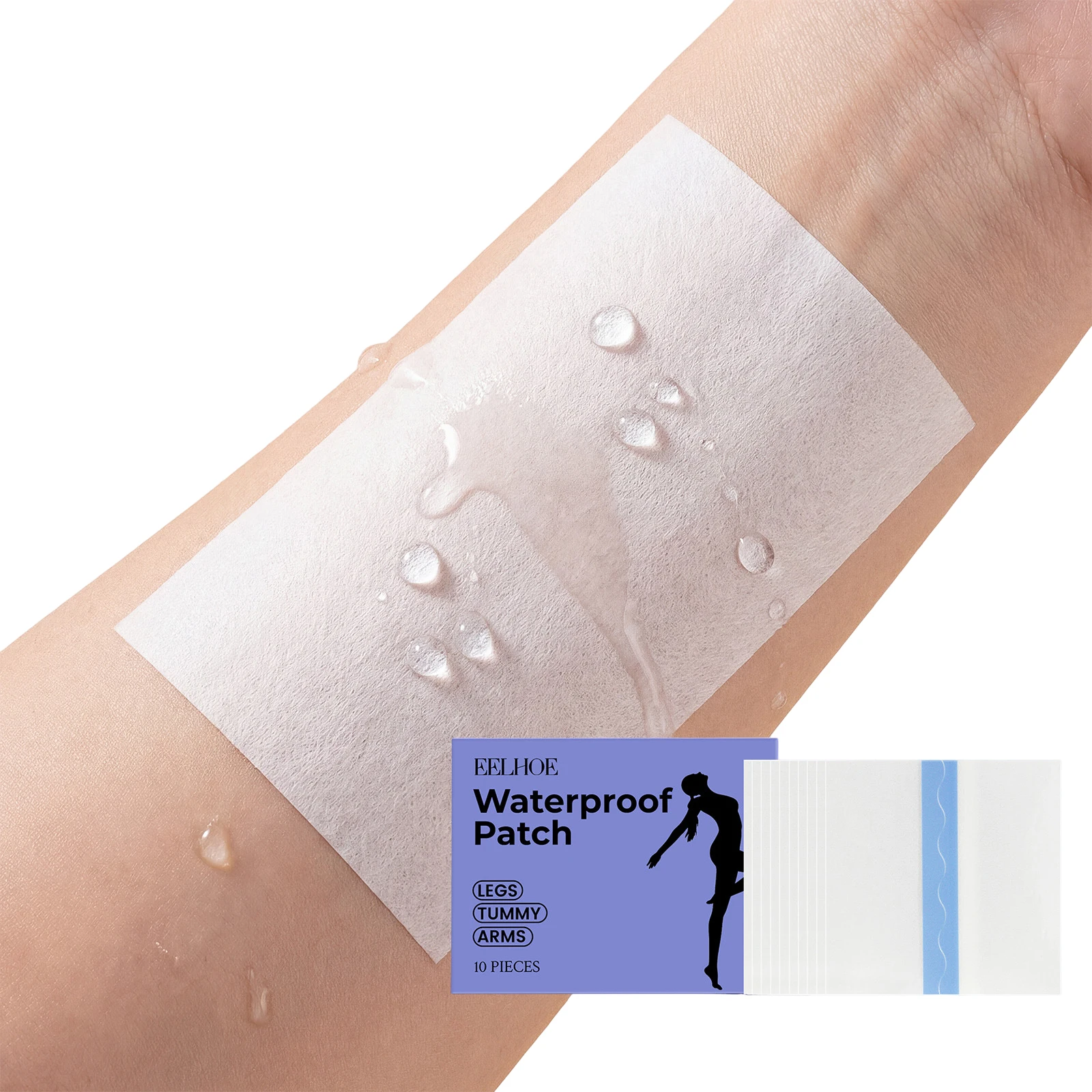 10Pcs Microdarts Care Patch Non-Irritating Leg Care Patches Professional Varicose Veins Treating for Ease Blood Circulation view 2