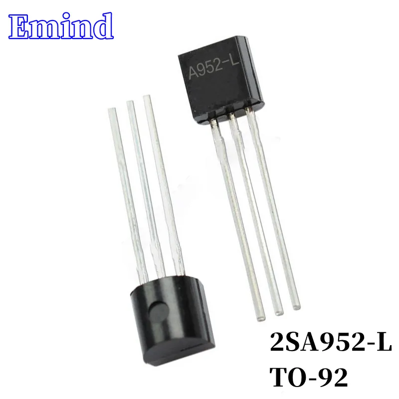 100Pcs 2SA952-L A952-L DIP Transistor TO-92 Type PNP Bipolar Amplifier Transistor 25V/700mA