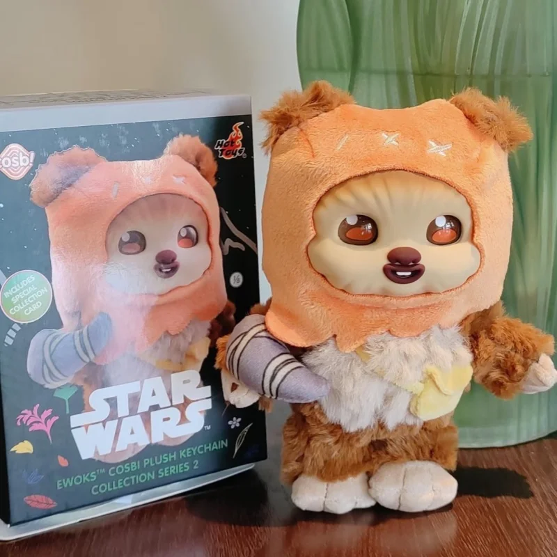 In Stock Genuine Hot Toys Star Wars Ewok Cosbi Pendant Blind Box Series 2 Luke Skywalker Mystery Box Action Figure Surprise Gift view 3
