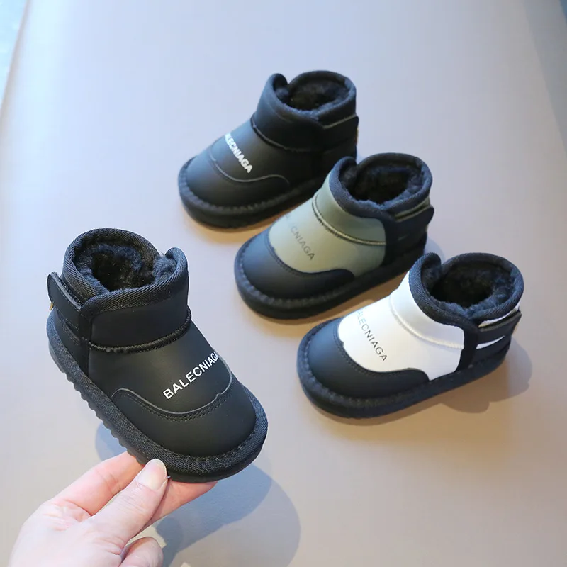 Baby Snow Boots Cotton Shoes Baby Girl Warm Snow Cotton Shoe for Girl Platform Boots Kids Shoe for Girl Zapatos Niña Botines