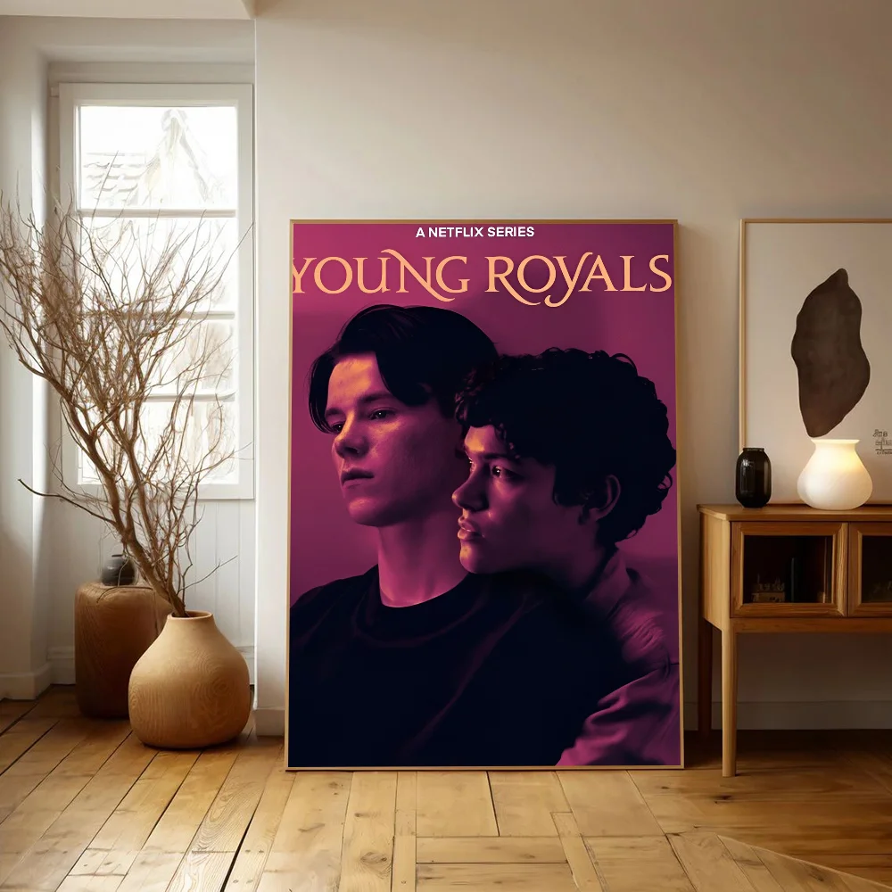 Young Royals Whitepaper Poster Vintage Room Home Bar Cafe Decor Vintage Decorative Painting