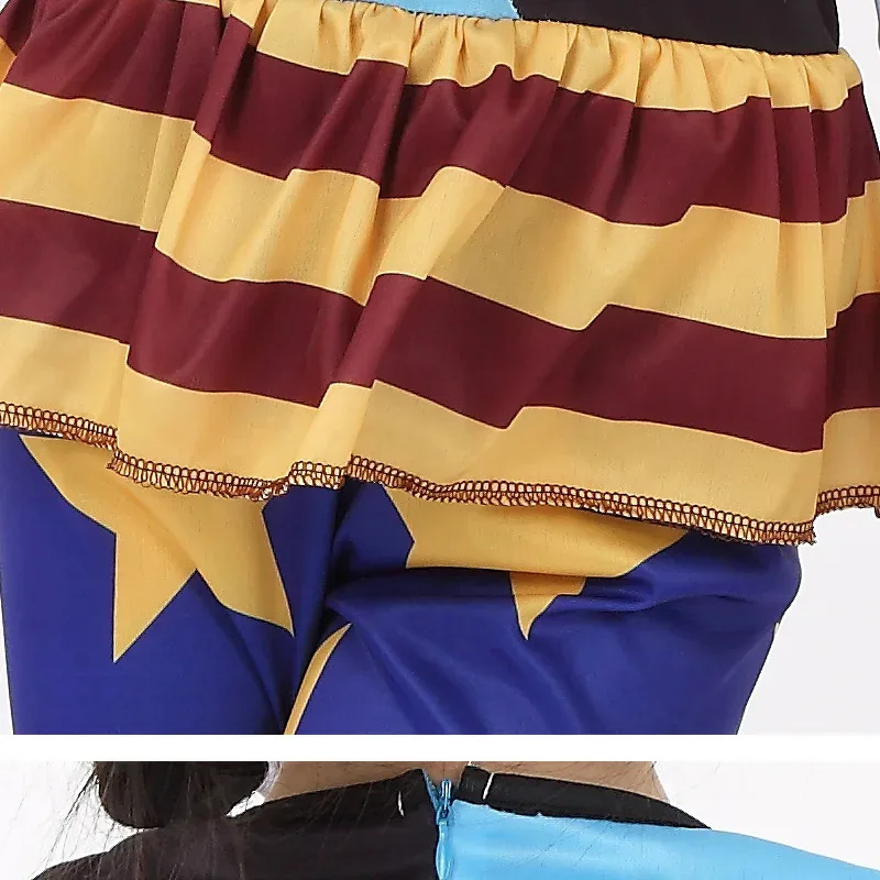 zz04zz122022 Disfraz de Halloween elegante para Sundrop FNAF Mono de payaso solar con máscara Cosplay Regalo de cumpleaños para niños $ 6 de descuento en segunda torta