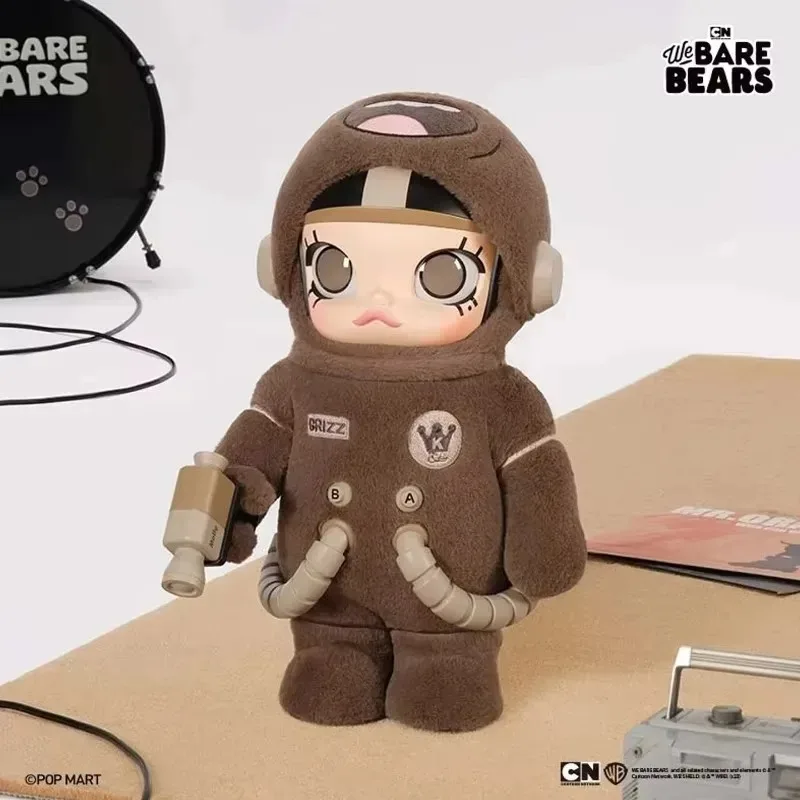 POPMART Original Original MEGA SPACE Molly 400 % unsere Naked Bear Series Blind Box Big Kid Figfigs trendige Überraschungs-Geburtstagsgeschenke