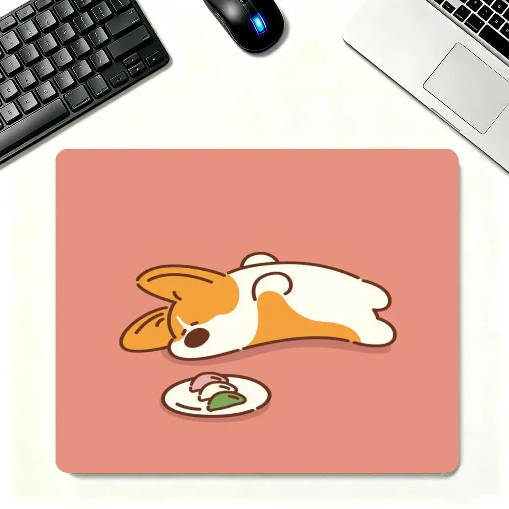 Large Size Playmat Mousepad Adorable Sausage Dog Print For Office Desktop Laptop Bedroom Learning Mat