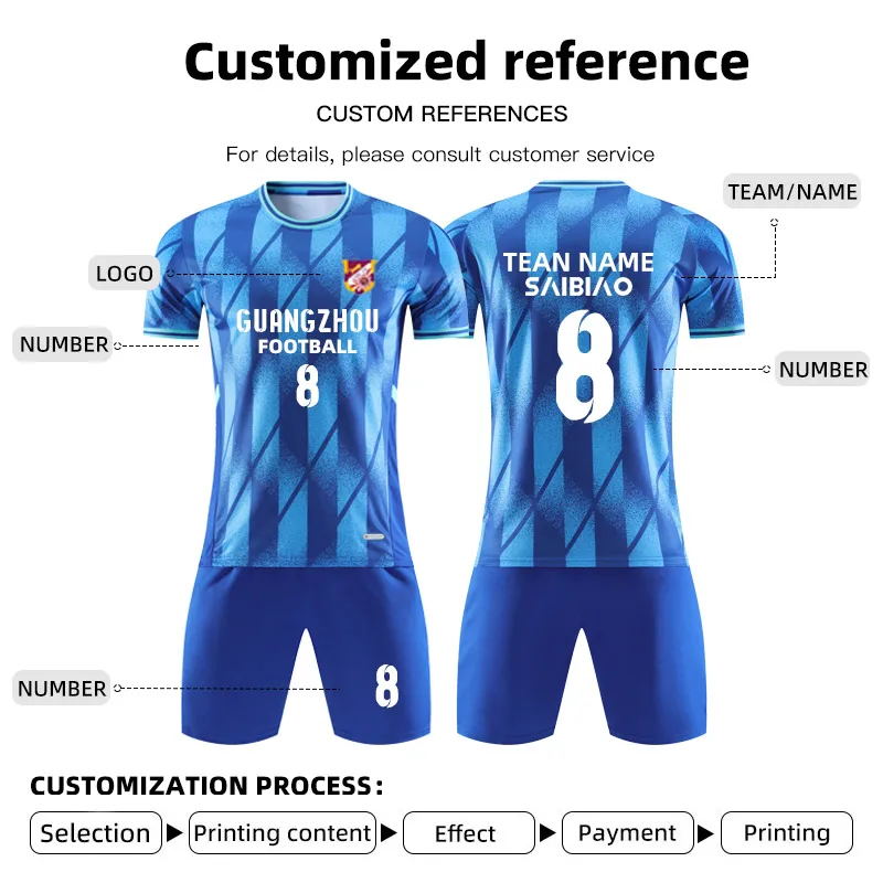 Adult Kids Football Jerseys Soccer Uniforms  MAN Women Futsal Training Personal Quick-Drying Sportswear Sports Tracksuits Custom