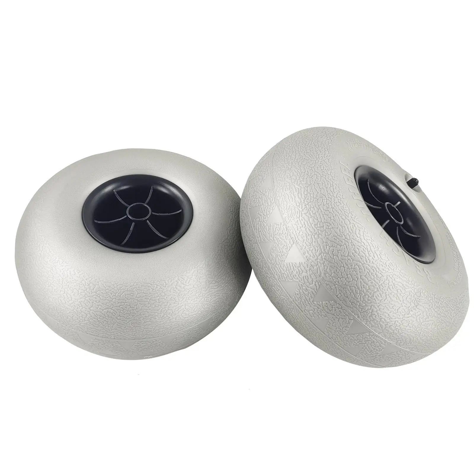 耐久性のあるpvcバルーンホイール、高性能ビーチカート、カヤック、インフレータブルディンギーボートアクセサリー用サンドタイヤ