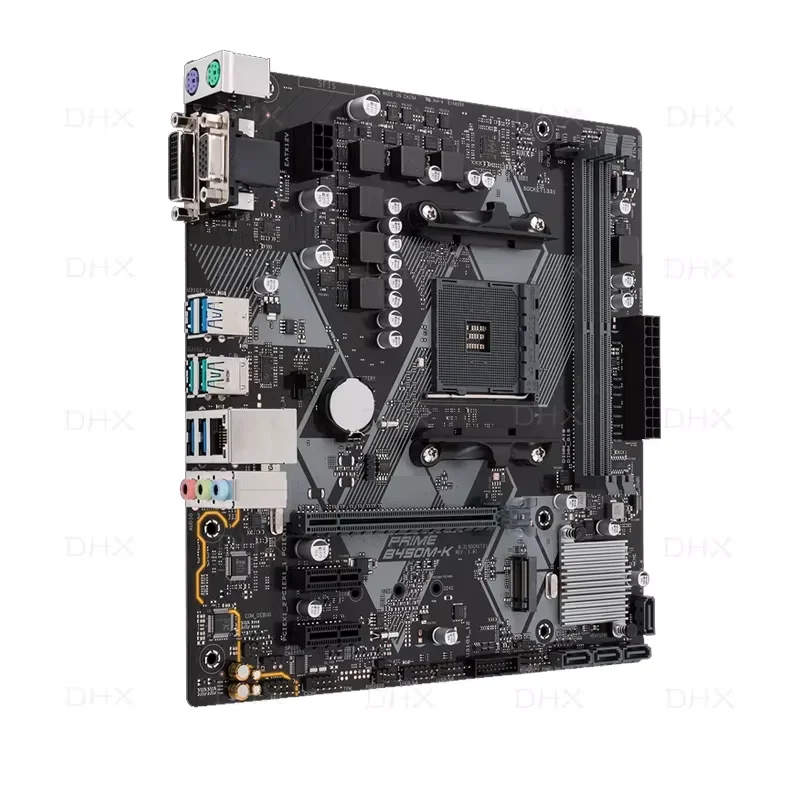 AMD AM4 mATX Mainboard For AUSU PRIME B450M-K Motherboard LAG DDR4 4400MHz M.2 SATA 6Gbps 100% Tested Fully Work shipp quickl DH