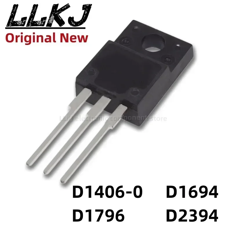 1pcs 2SD1406-0 2SD1694 2SD1796 2SD2394  TO-220F MOS FET