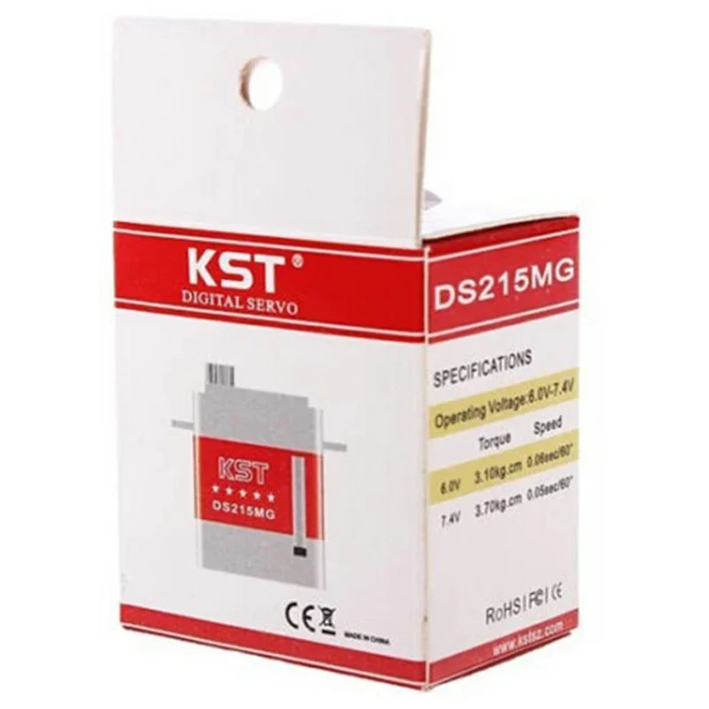 KST-DS215MG Servo Digital com Coreless Swashplate, CCPM, Leme, Helicóptero RC, 380, 450, 480, 500, versão V8.0