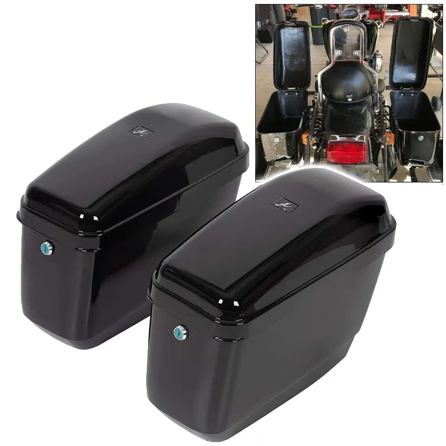 

Hard Saddle Bags Saddlebags Mounting Brackets For Honda Motorcycle Cruiser