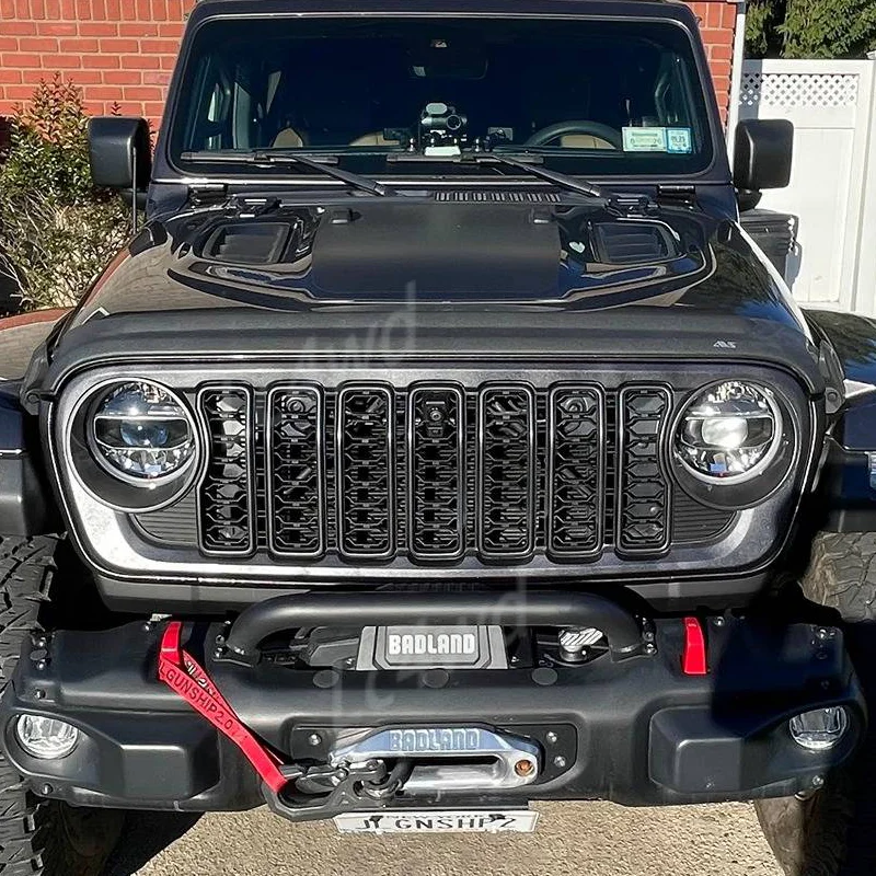 LC4WD 4X4 Accessoires Meerdere kleuren 20e verjaardag voorbumper racing grills voor 2018-2025 Jeep Wrangler JL / Gladiator JT