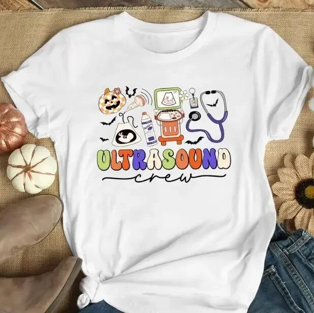 Halloween Ultrasound Crew Shirt, Sonographer Shirt