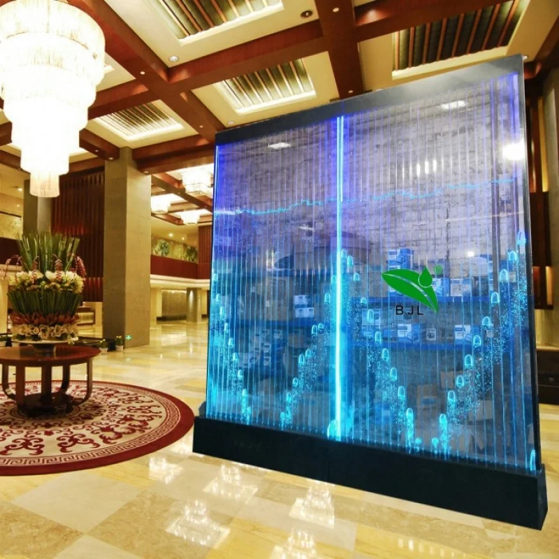 (Customized) Indoor decoration LED digital programmed random water bubble panel wall hotel KTV restaurant office bar SPA Mal