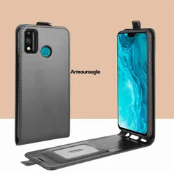 case for huawei honor 9x pro 9a 9s 9c cases soft cover vertical flip leather case guard on for honor 9 x lite premium stk-lx1