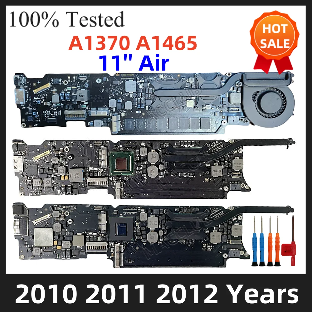 Imagem -01 - Placa-mãe Mainboard para Macbook Air A1370 A1465 2010 2011 2012 11 Emc 2471 Emc 2558 Emc 2393