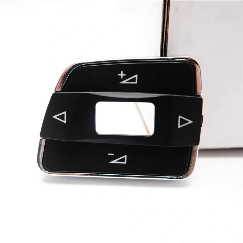 New 1pcs Multifunctional Steering Wheel Switch Audio Control Button Cover Trim For VW Passat B7 Sharan 2011 2012 2013 2014 2015