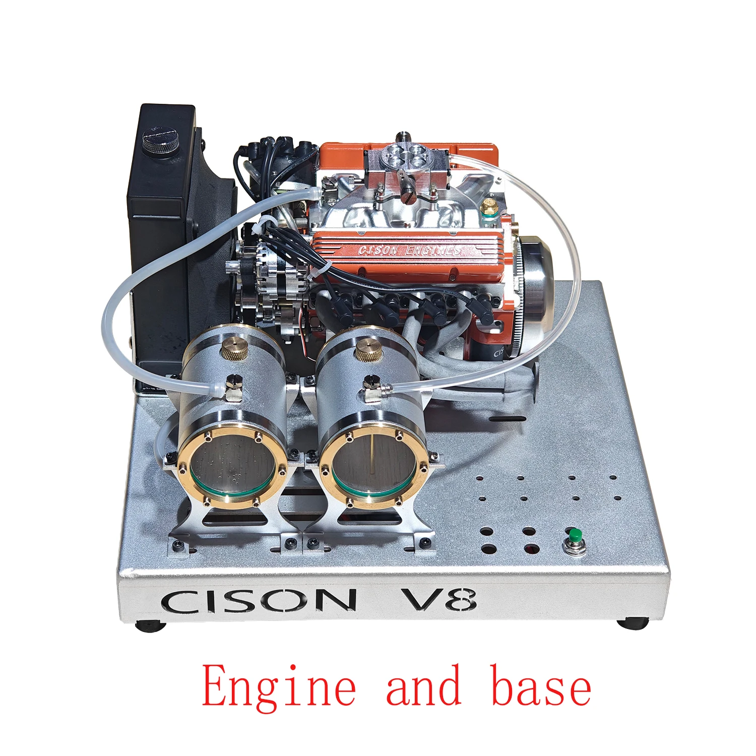 Kit Moteur Cison V8 Essence – 1169 Pièces, 44 Cm³, 4 Temps, Refroidi Par Eau, échelle 1/6, Projet Mécanique