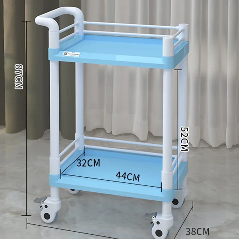 Professional Hairdressing Trolley Aesthetics Utility Storage Beauty Salon Trolley Wheel Carrello Attrezzi Salon Furniture