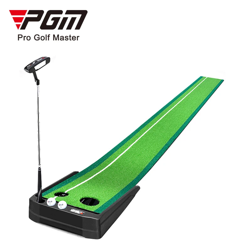 PGM TL029 automatically ball return golf mat putting indoor custom golf putting mat