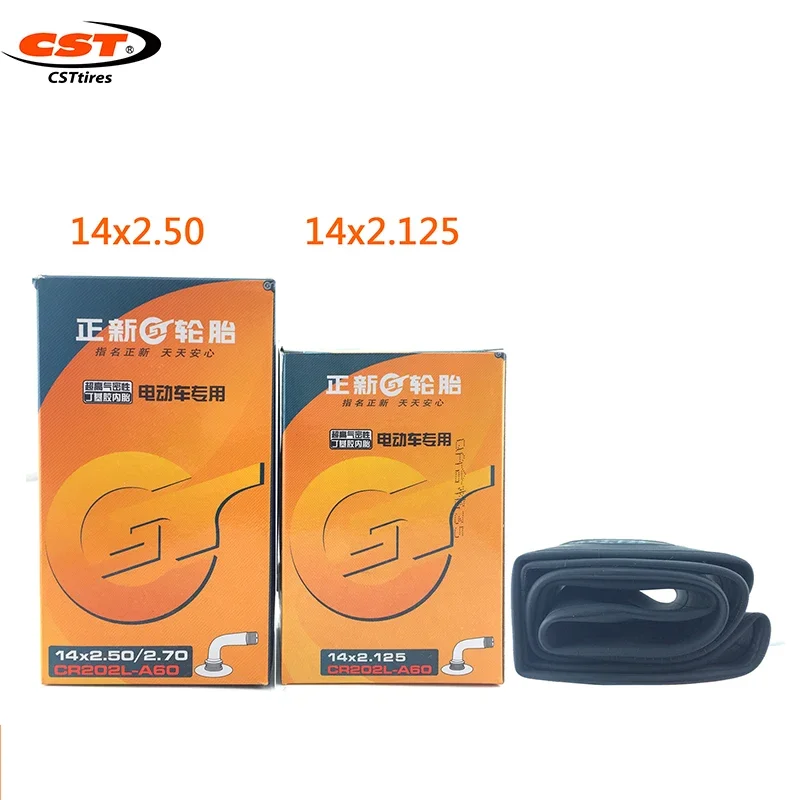 2pcs/lot E-Bike Interior Tire rubber Tube Electric Bicycle Inner Tube Tyres 12/14/16X2.125/2.5/3.0 Electric Bicycle Accessories