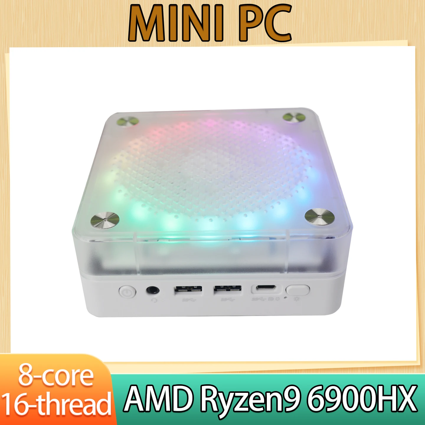 AMD Ryzen9 6900HX Мини-ПК Radeon