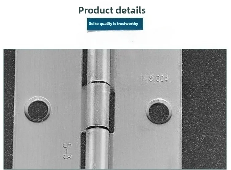 1/1,5/2/2,5/3/3,5 Zoll Türverbinder Zubehör Langlebige Möbelbeschläge für Zuhause 304 Edelstahl Scharnier Fenster Schrank Schmuckbox – Detail 6