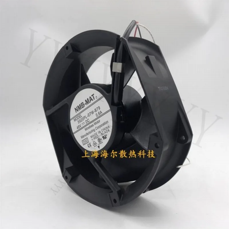 Y + PARA NMB 5920PL-07W-B79 48V 0,6A 172*150*50MM Ventilador de resfriamento de 3 fios